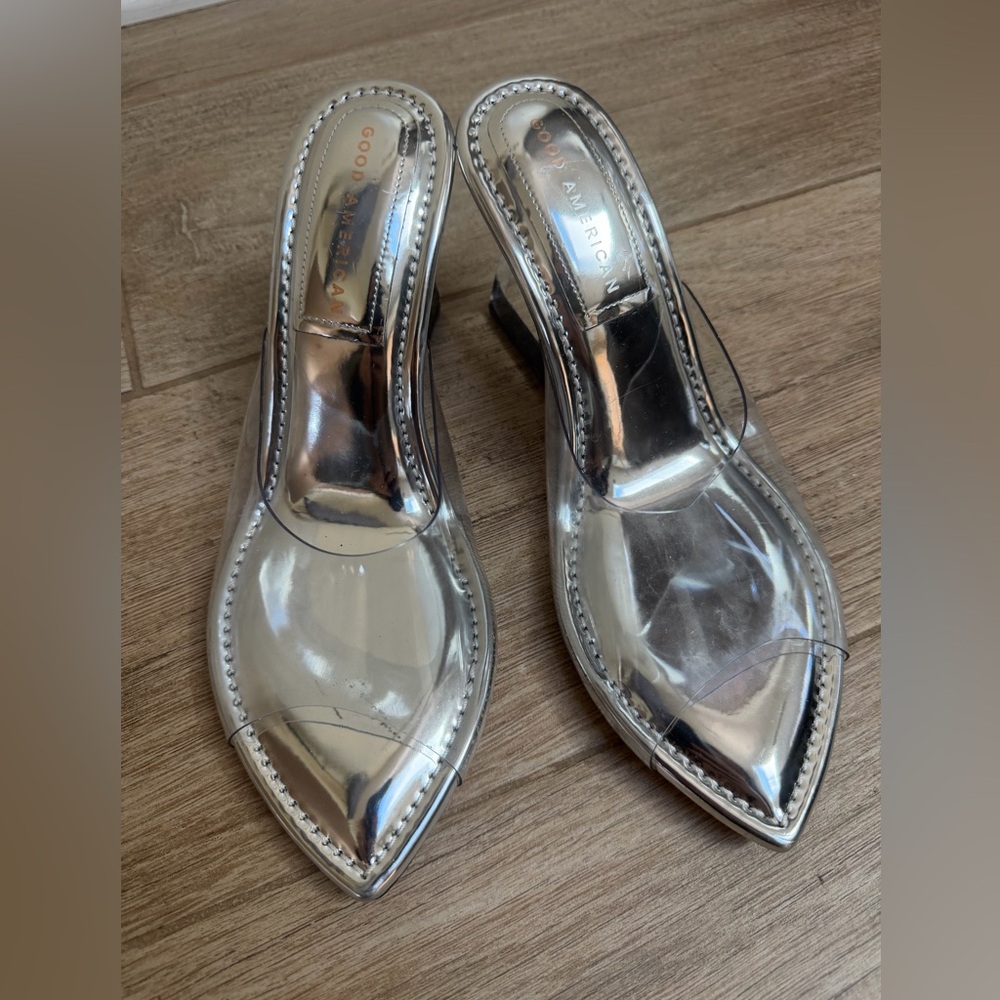 Good American Silver Women's Shoes - Picture 2 of 9